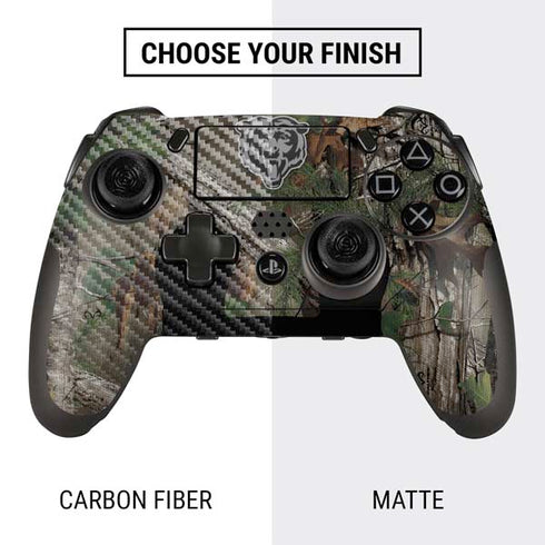 NFL Chicago Bears Realtree Xtra Green Camo PlayStation Scuf Vantage 2 Controller Skin